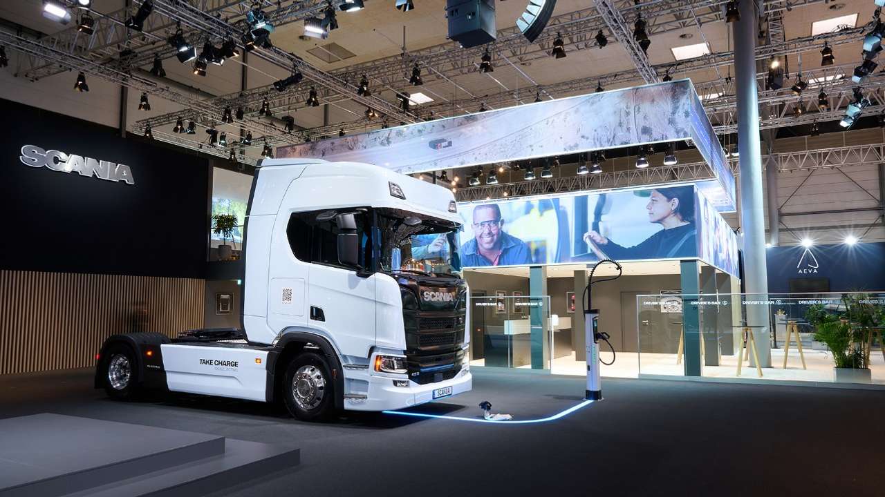 Scania IAA 2022'de hayata geçirilen vizyoner çözümlerini sergiledi