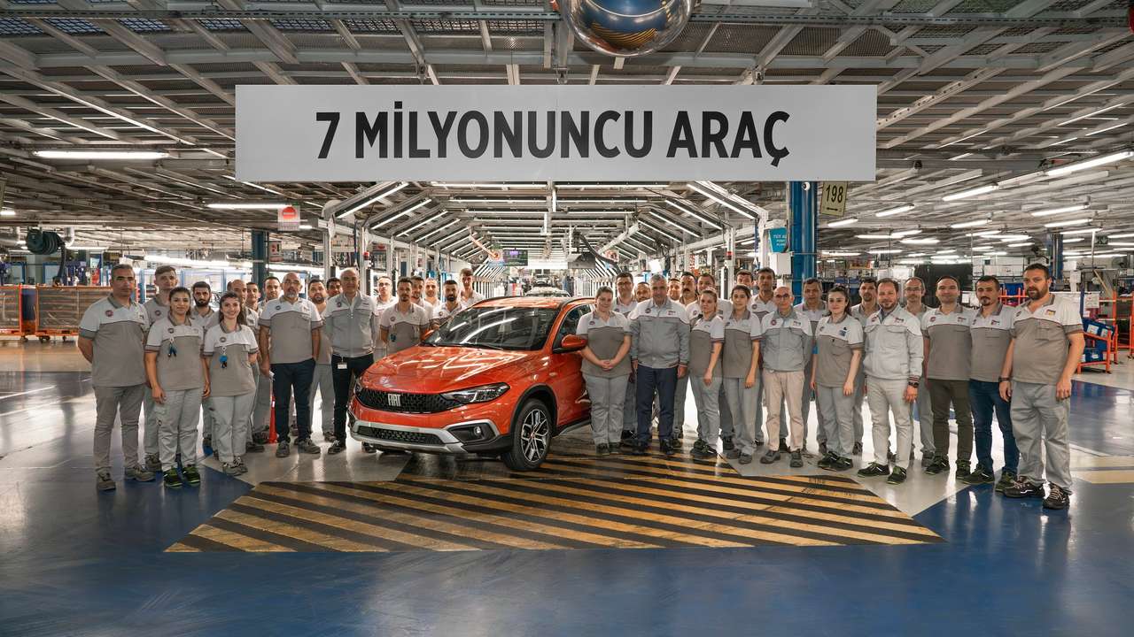 Tofaş, 7 milyonuncu aracını üretti