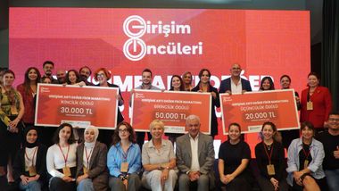 Alarko Holding’in Girişim Öncüleri Projesi’nde kazanan girişimciler ödüllerini aldı