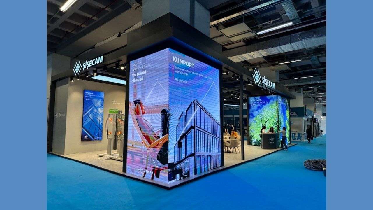 Şişecam, Avrasya Cam Fuarı'na katıldı