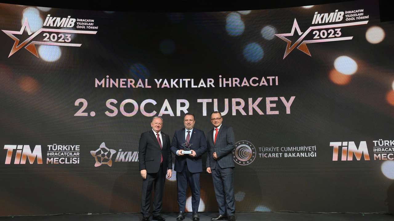 SOCAR Petrol Ticaret ve STAR Rafineri 2023 yılında da “İhracatın Yıldızı” oldu