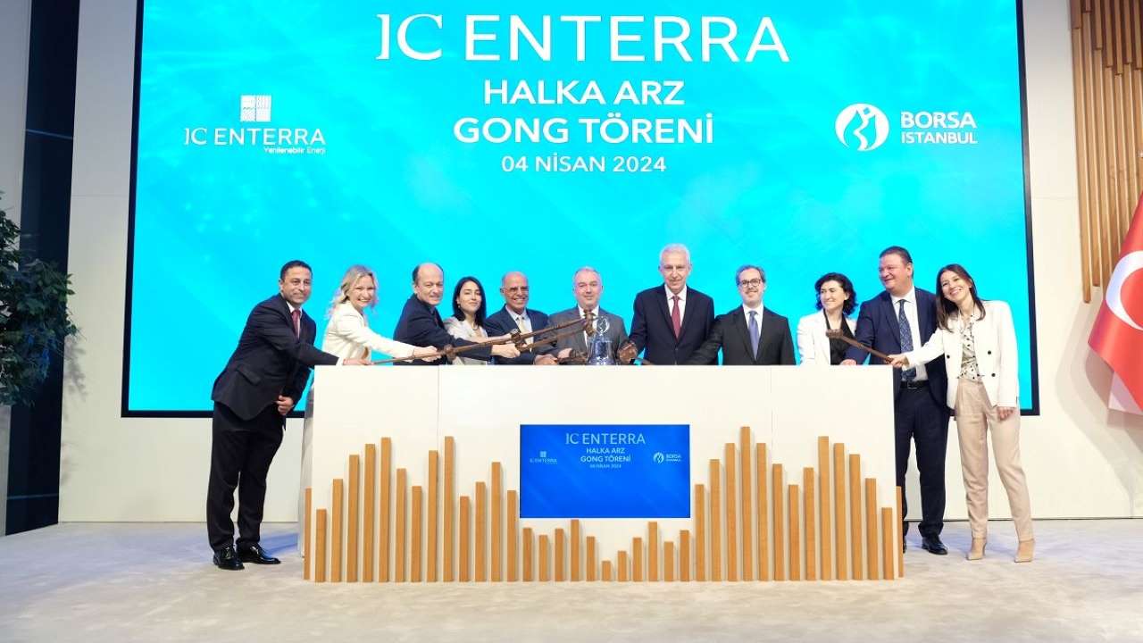 Borsa İstanbul’da gong IC Enterra için çaldı
