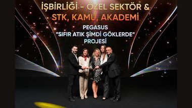 Pegasus, Sürdürülebilir İş Ödüllerinden ‘İş Birliği’ kategorisinde ödül aldı