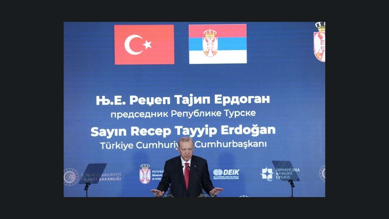 Erdoğan: Sırbistan ile ticaret hacmi hedefimiz 5 milyar dolar
