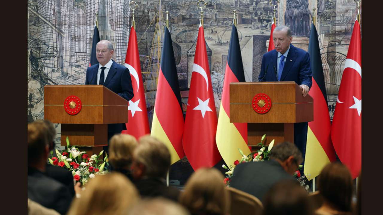 Erdoğan: Almanya ile ikili ticaret hedefimiz 60 milyar dolar