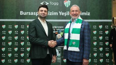 Togg, Bursaspor’un tribün ve şort sponsoru oldu