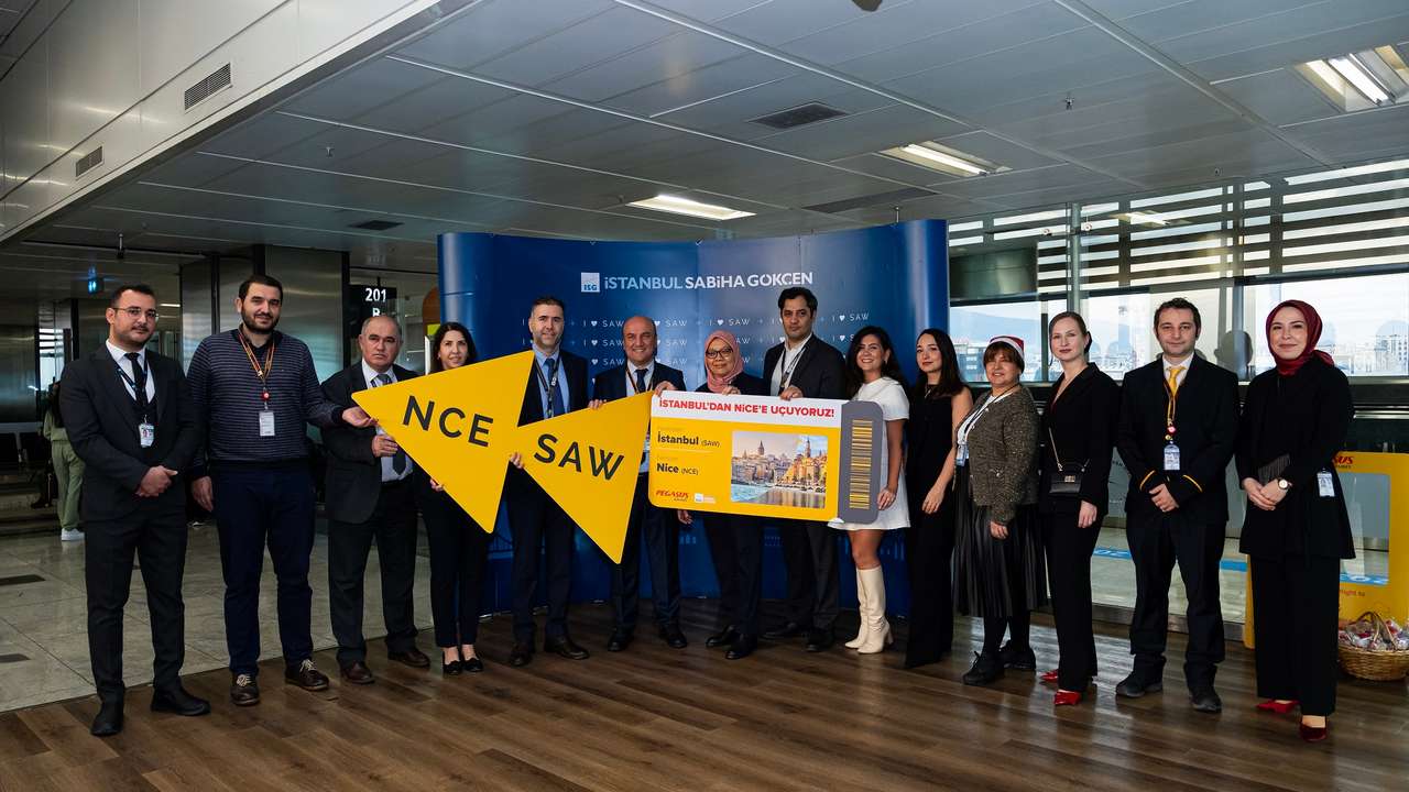 Pegasus bugünden itibaren Nice'e karşılıklı direkt uçuşlara başladı