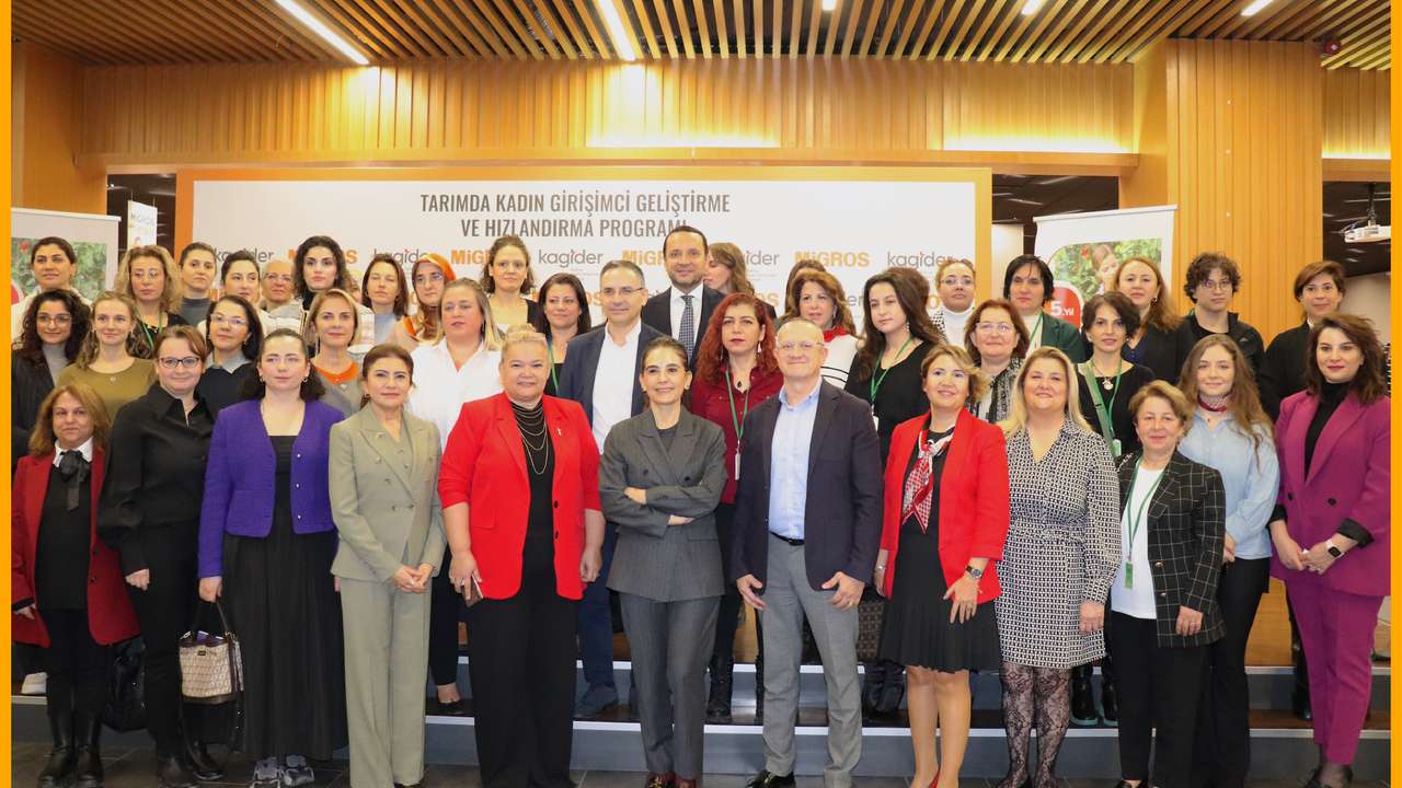 KAGİDER ve Migros iş birliğiyle ‘Tarımda Kadın Girişimci Geliştirme ve Hızlandırma Programı’ gerçekleştirildi