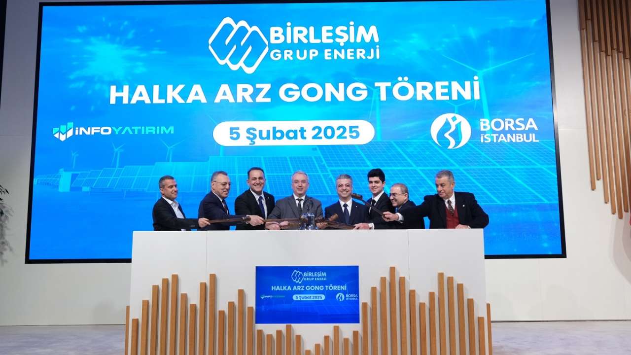 Borsa İstanbul’da gong Birleşim Grup Enerji için çaldı