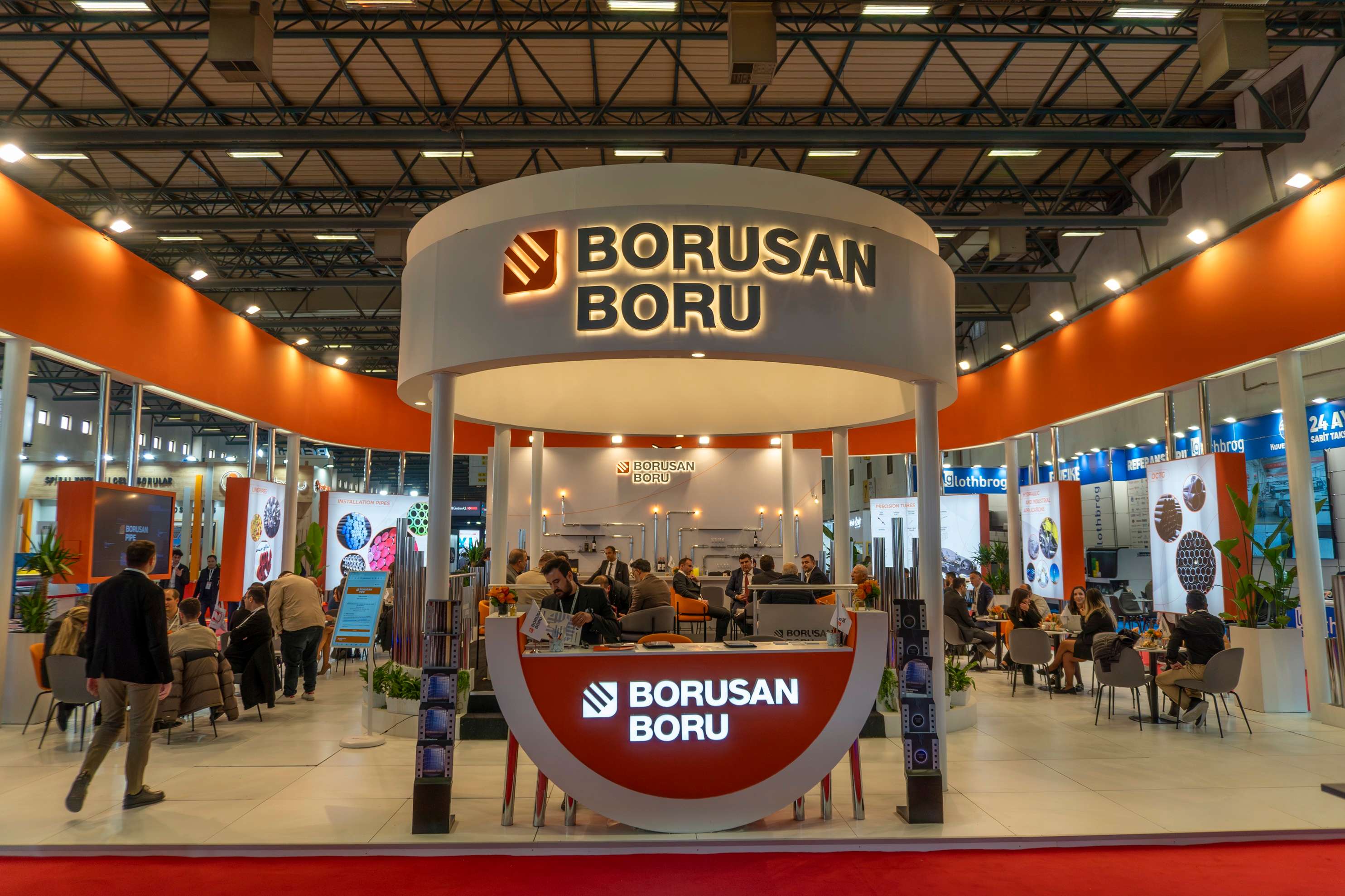 Borusan Boru, Tube Eurasia Fuarı’nda konuklarını ağırladı