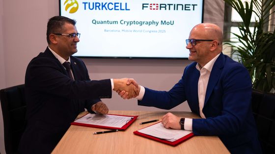 Turkcell ve Fortinet Kuantum Sonrası Kriptografi alanında işbirliği için mutabakat belgesi imzaladı 