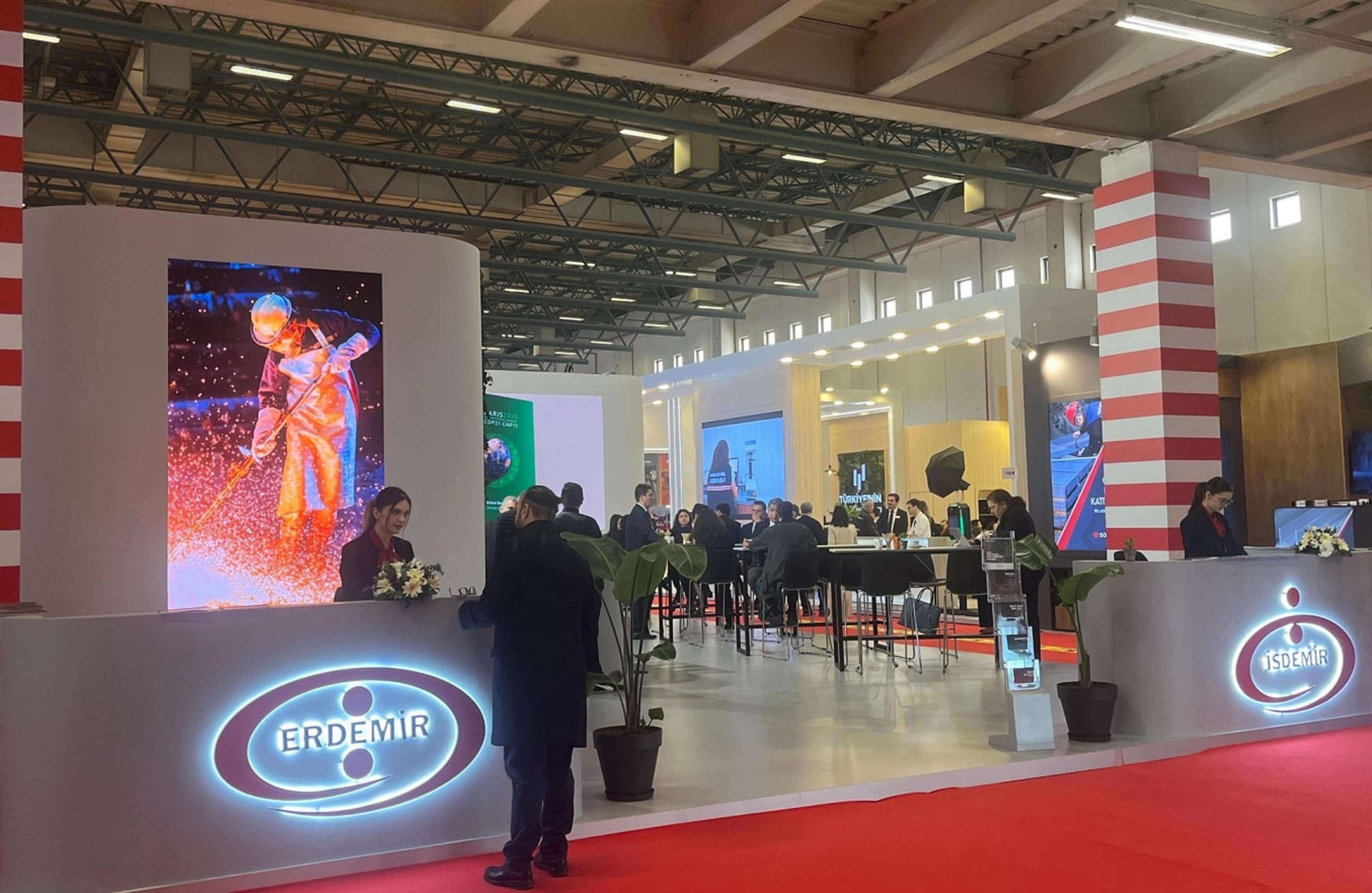 Erdemir ve İsdemir, Tube Eurasia 2025 Fuarı’na katıldı