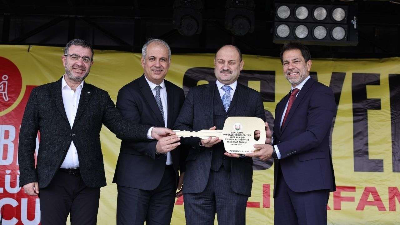 Anadolu Isuzu, Şanlıurfa Belediyesi’ne 25 adet Citiport Teslimatı gerçekleştirdi