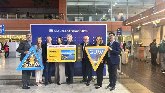 Sabiha Gökçen’den Atırav’a direkt uçuşlar başladı 