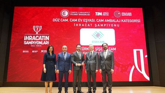 Şişecam 3 kategoride ihracat şampiyon oldu