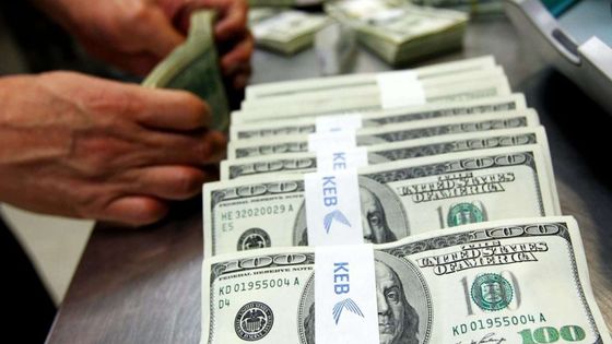 Yurt içi yerleşiklerin döviz mevduatı 1,28 milyar dolar azaldı