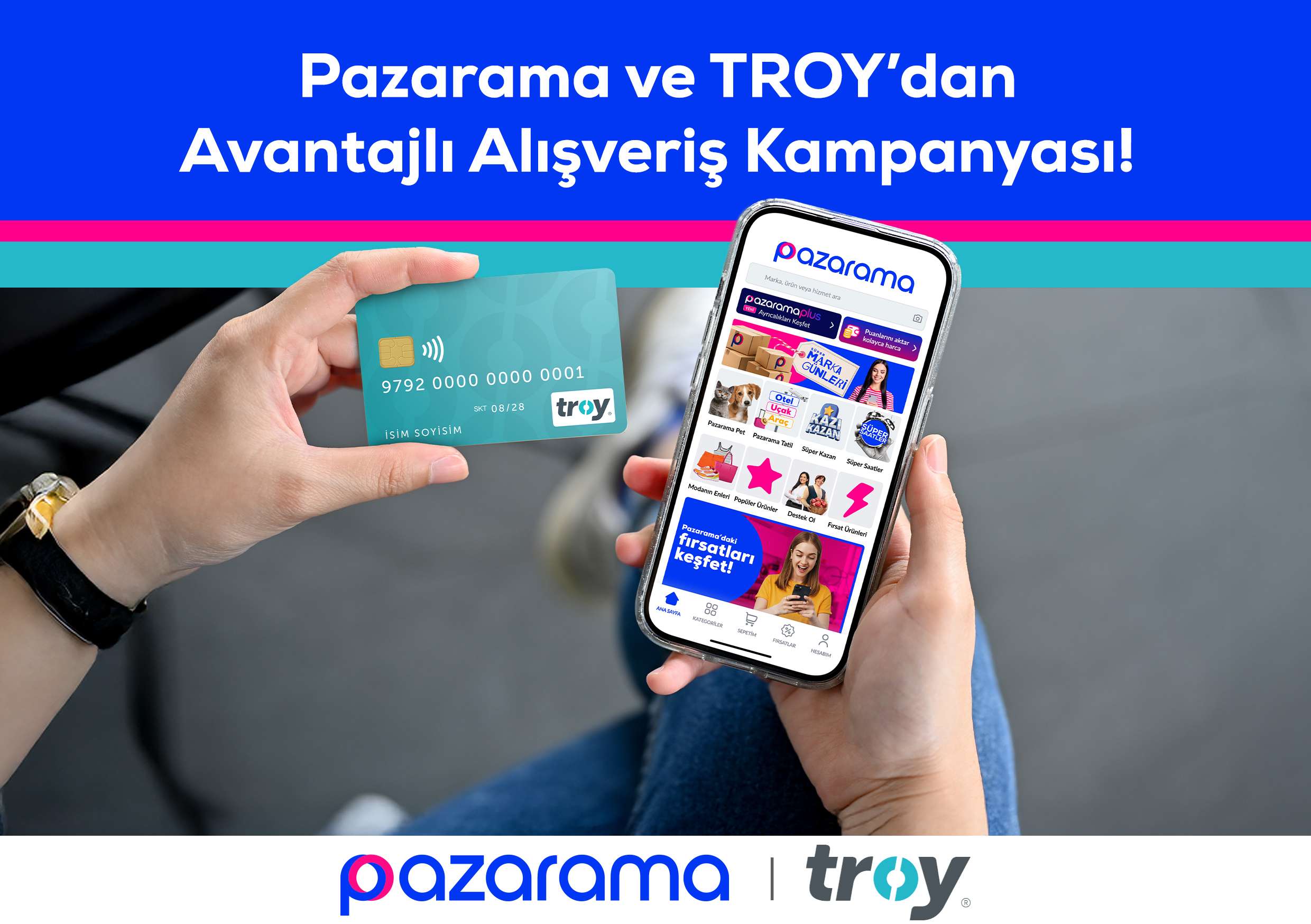 Pazarama ve TROY, dijital alışverişi destekleyen iş birliğini duyurdu