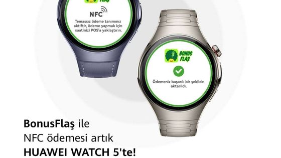 Garanti BBVA ve Huawei, akıllı saatlerde temassız ödeme için iş birliği yaptı