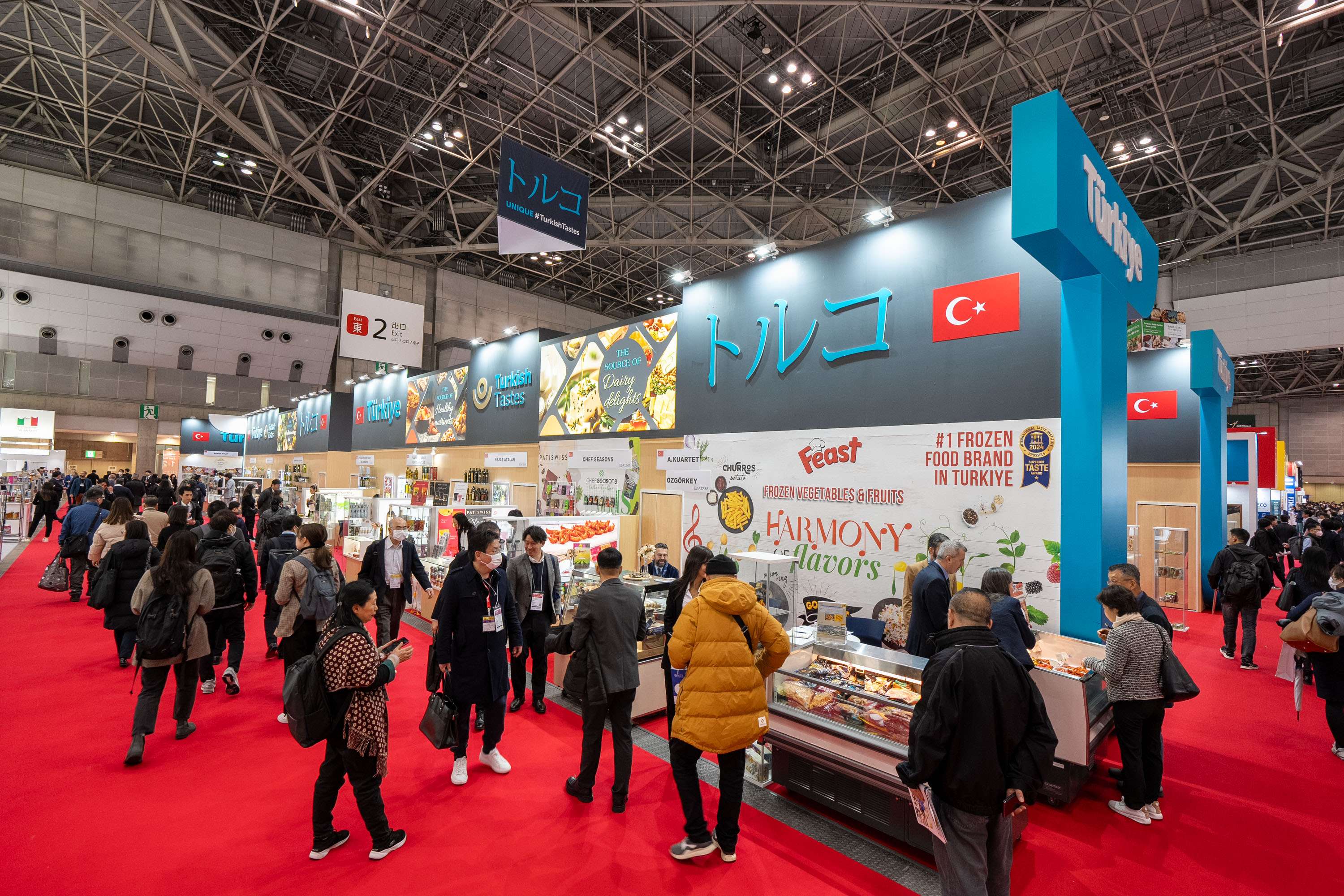 Türk ihracatçıları Japonya’ya 1 milyar dolar gıda ürünleri ihracat hedefi koydu