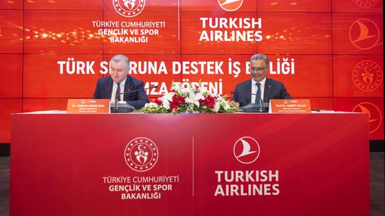 THY, Gençlik ve Spor Bakanlığı İLE “Türk Sporuna Destek” iş birliği protokolü imzaladı