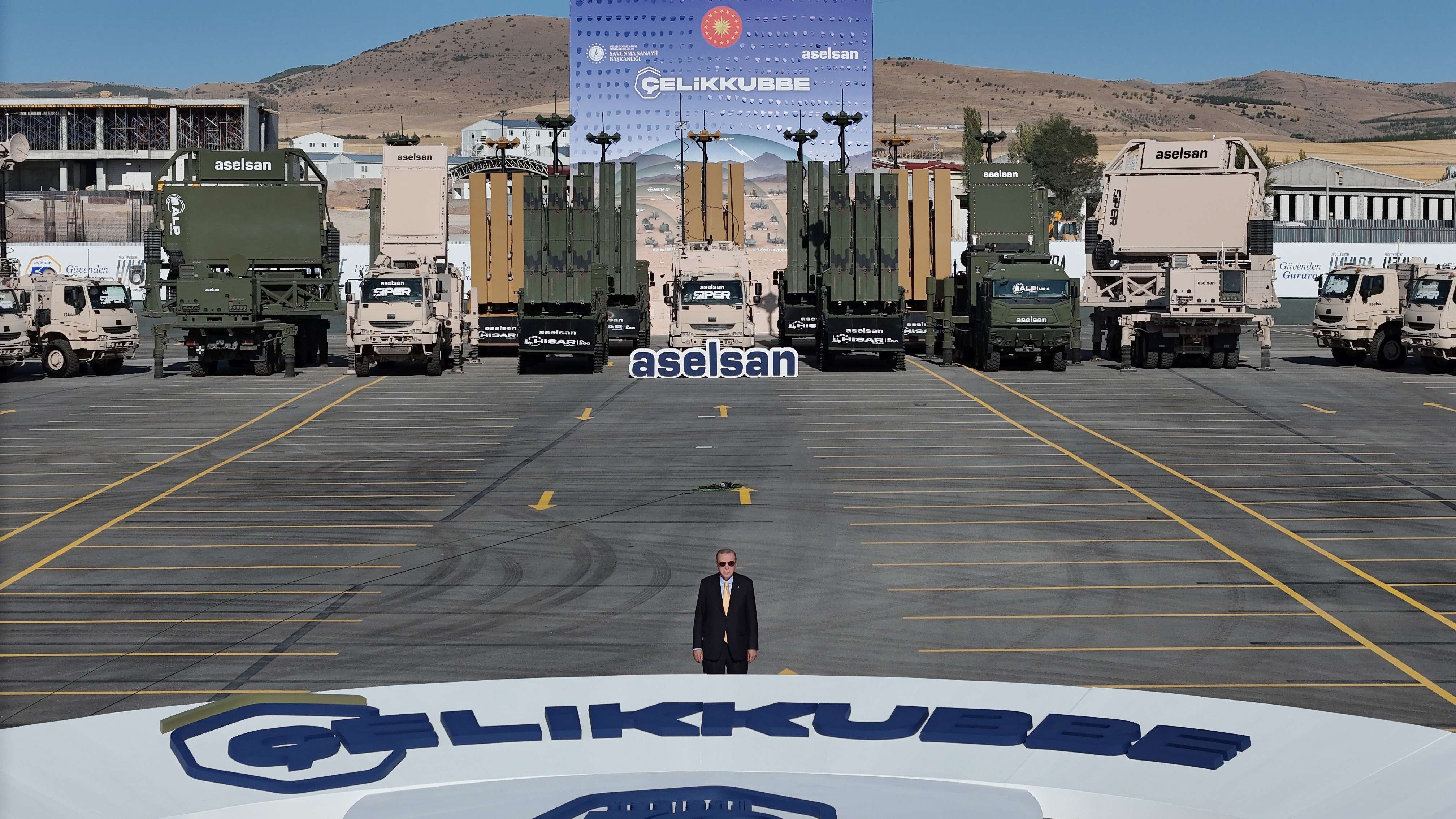 Erdoğan: Sistemler sistemi Çelik Kubbe ile hava savunmasında artık farklı bir klasmana çıkacağız