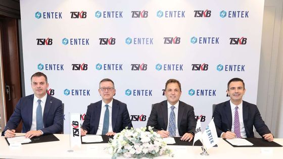 TSKB, Entek Elektrik ile 40 milyon dolarlık yeni bir kredi anlaşmasına imza attı