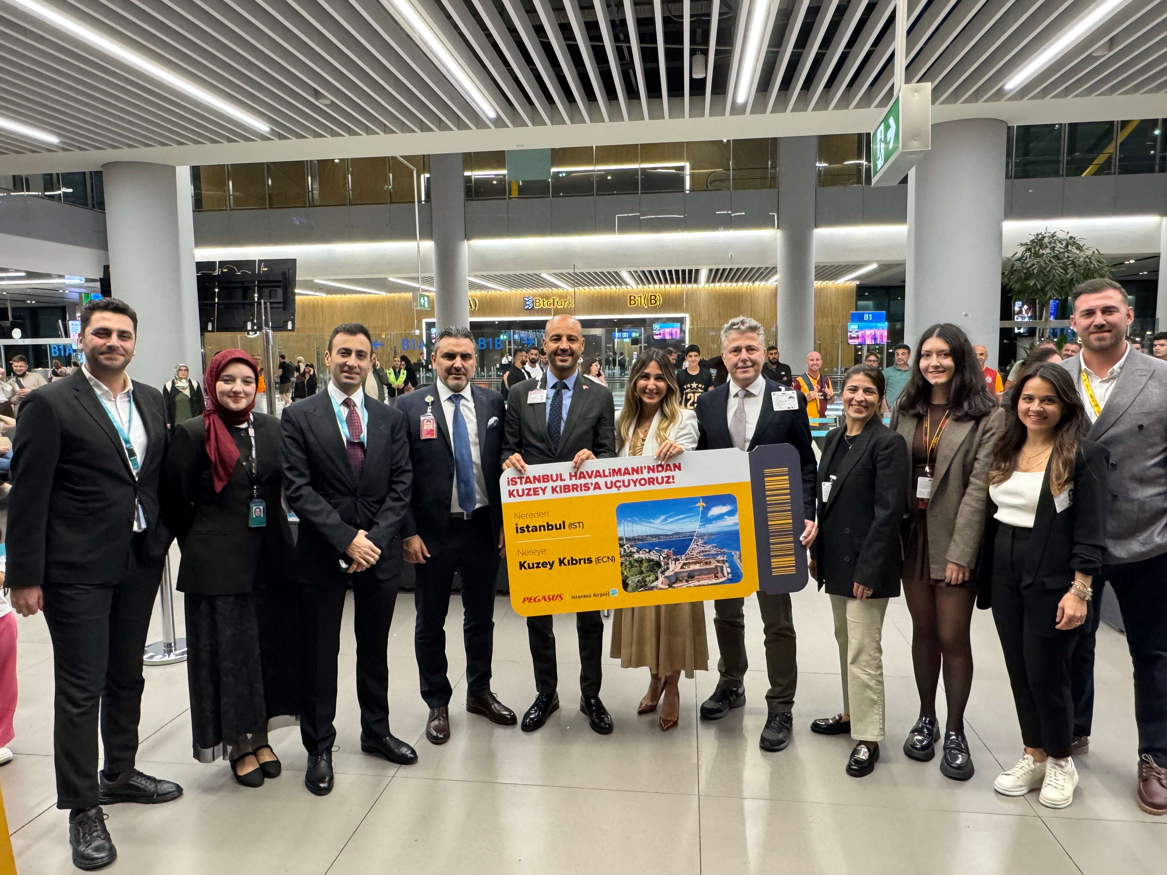 Pegasus, İGA İstanbul Havalimanı’ndan KKTC uçuşlarına başladı