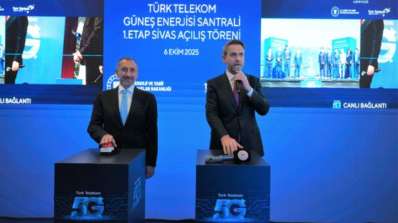 Türk Telekom, Sivas'ta gerçekleştirdiği GES yatırımını, 5G bağlantıyla uzaktan devreye aldı