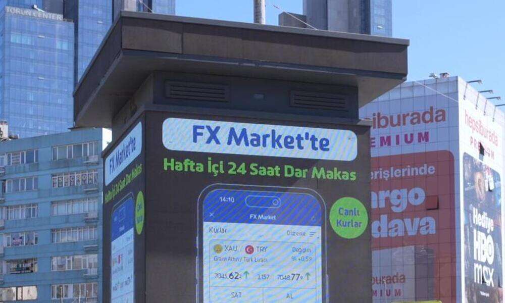 Fibabanka'nın dijital ürünü FX Market, anlık kur değişimlerini canlı takip imkanı sunuyor