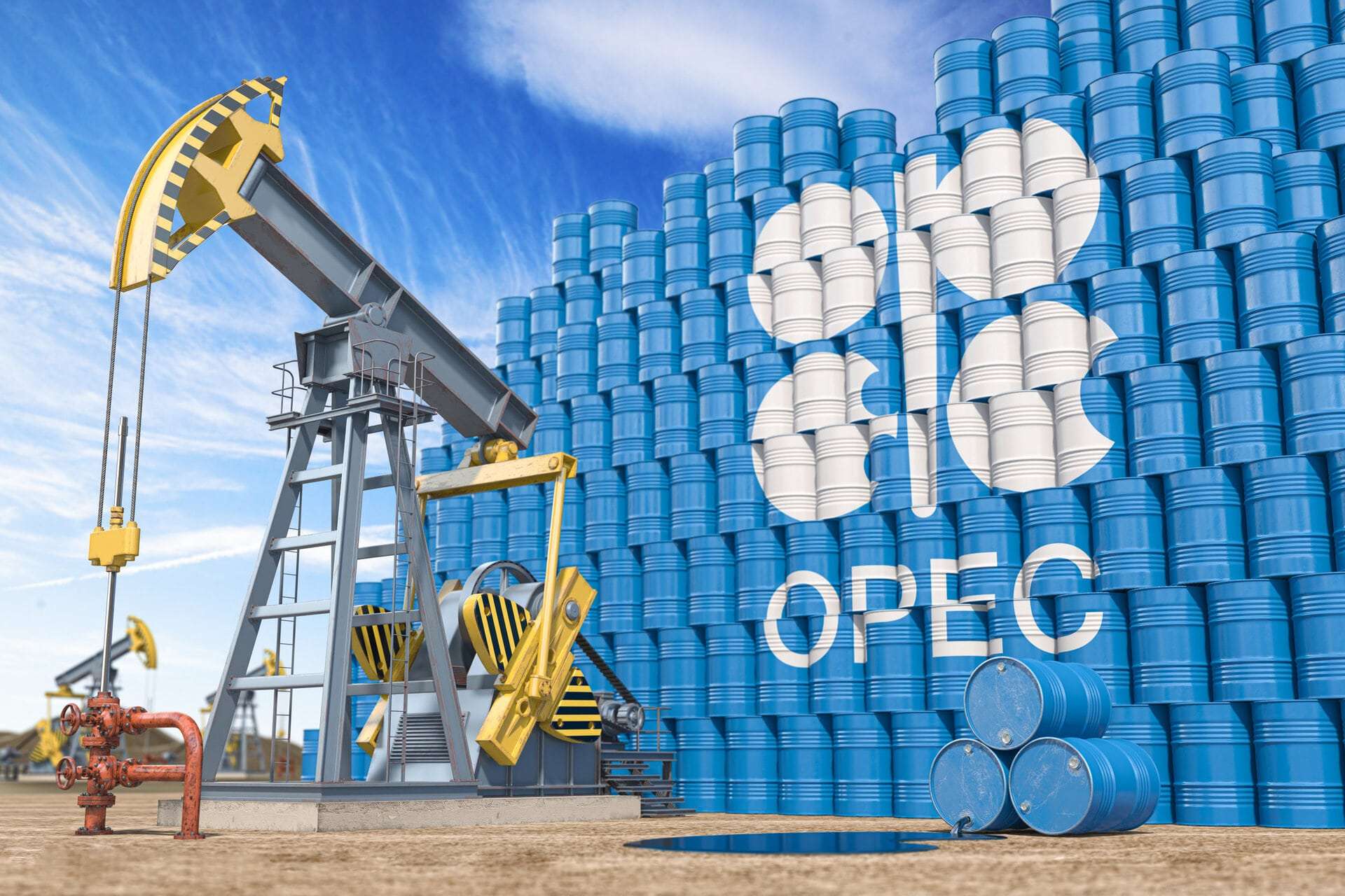 OPEC+'nın ham petrol üretimi 7,70 milyon varil düştü