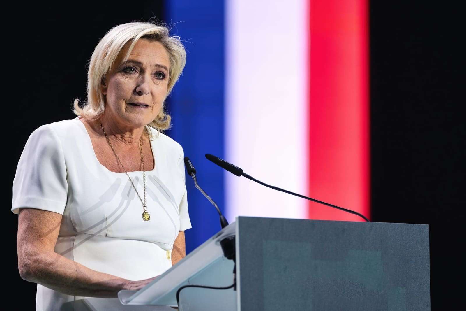 Le Pen'den Fransız iş dünyasına güvence: "Endişe etmek için neden yok"