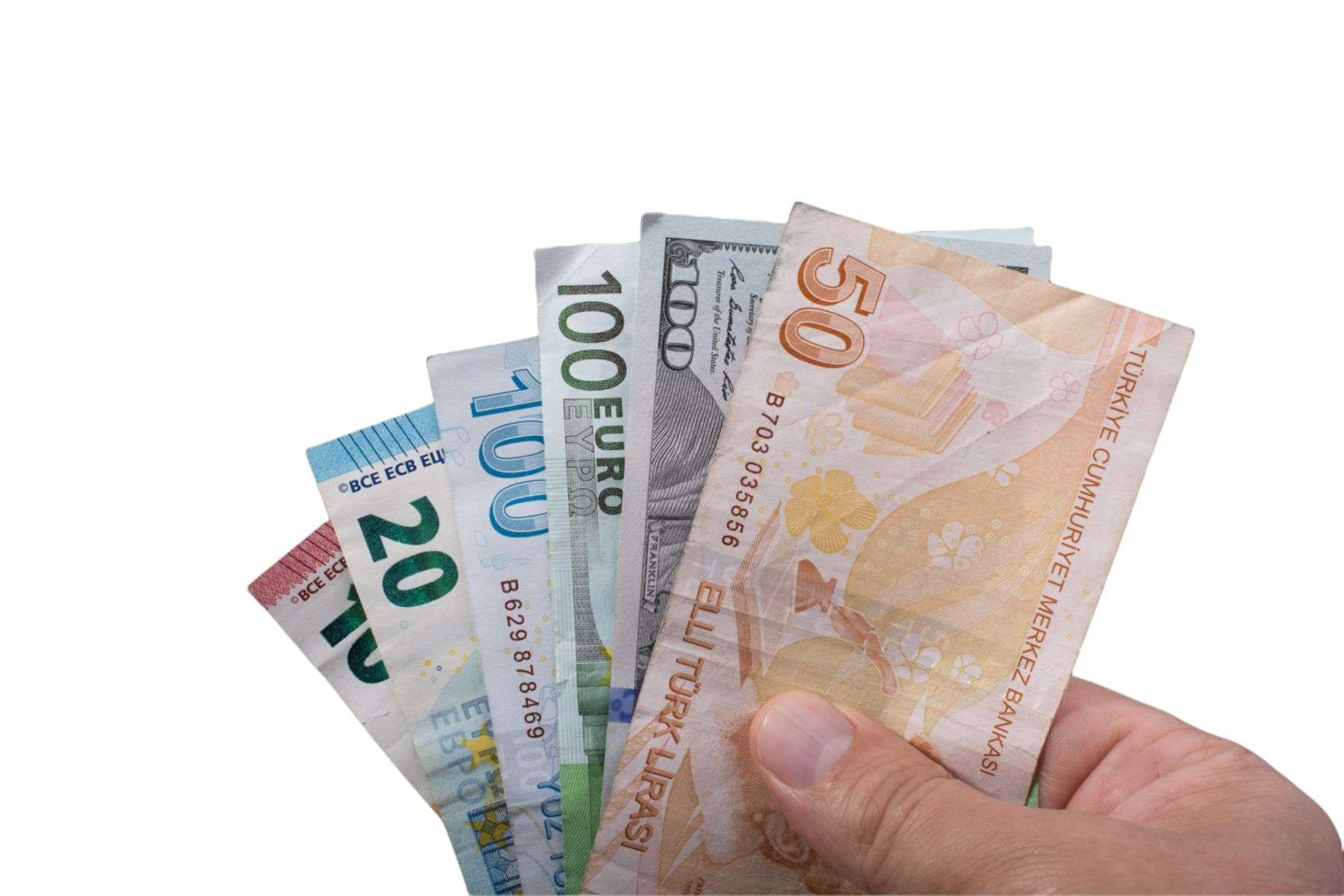 TL'nin reel değerinde gerileme: Euro ve dolar güç topladı