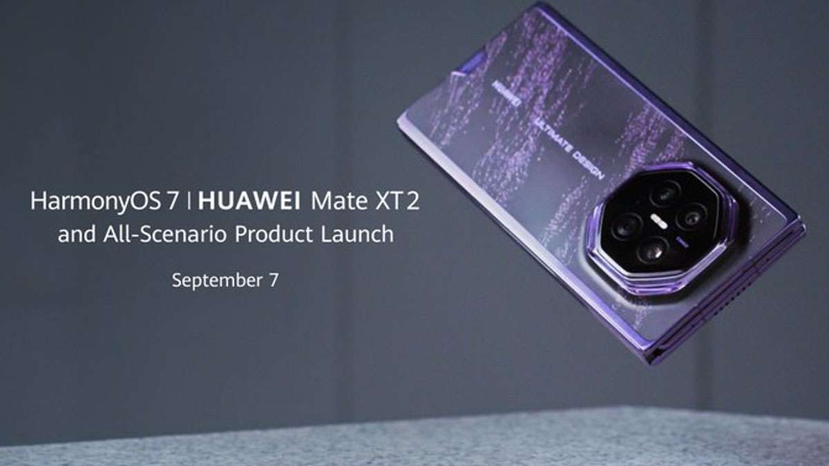 Huawei, üçe katlanan Mate XT 2 için küresel tanıtıma başladı