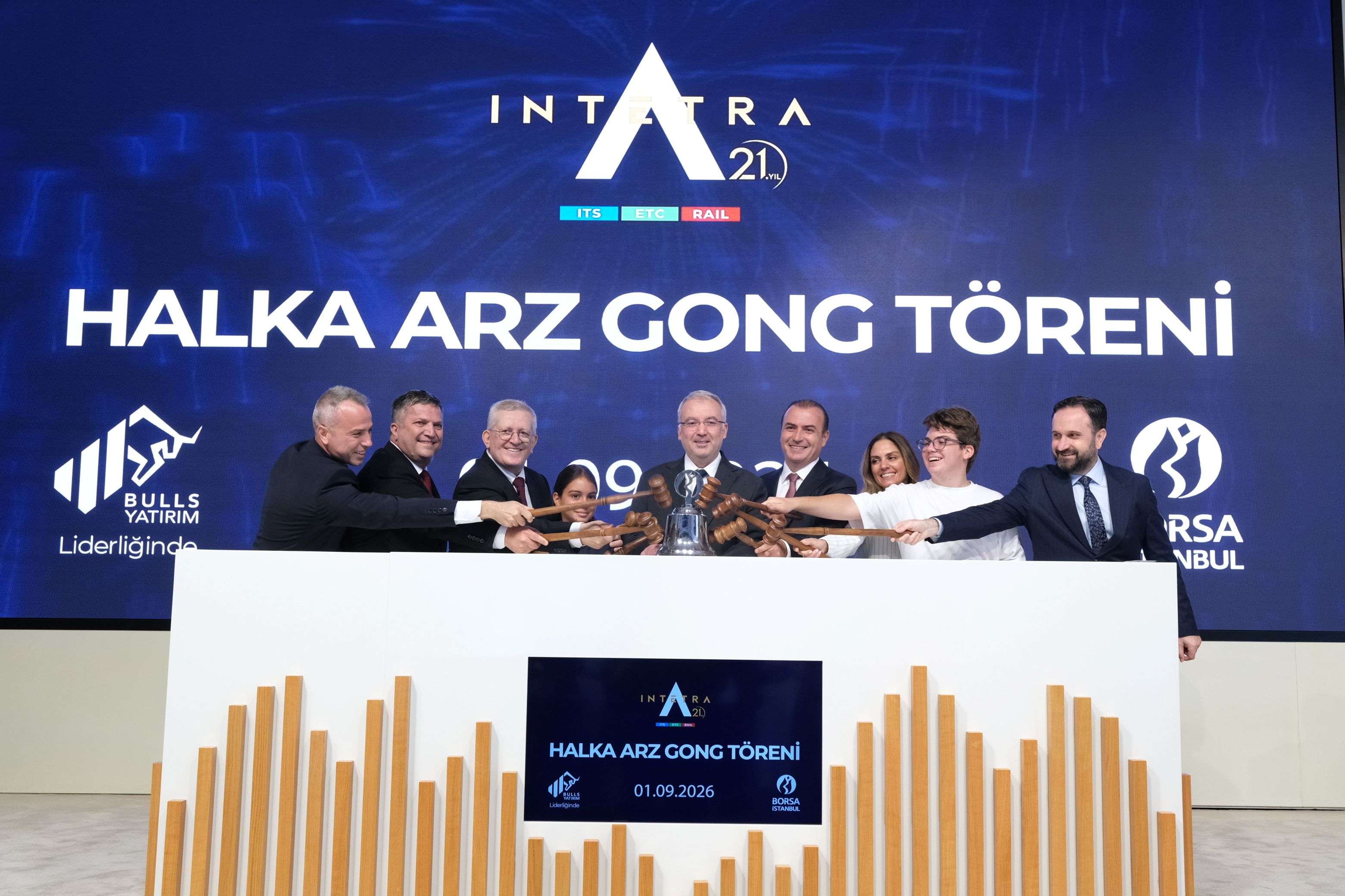 Borsa İstanbul'da gong İntetra Teknoloji için çaldı